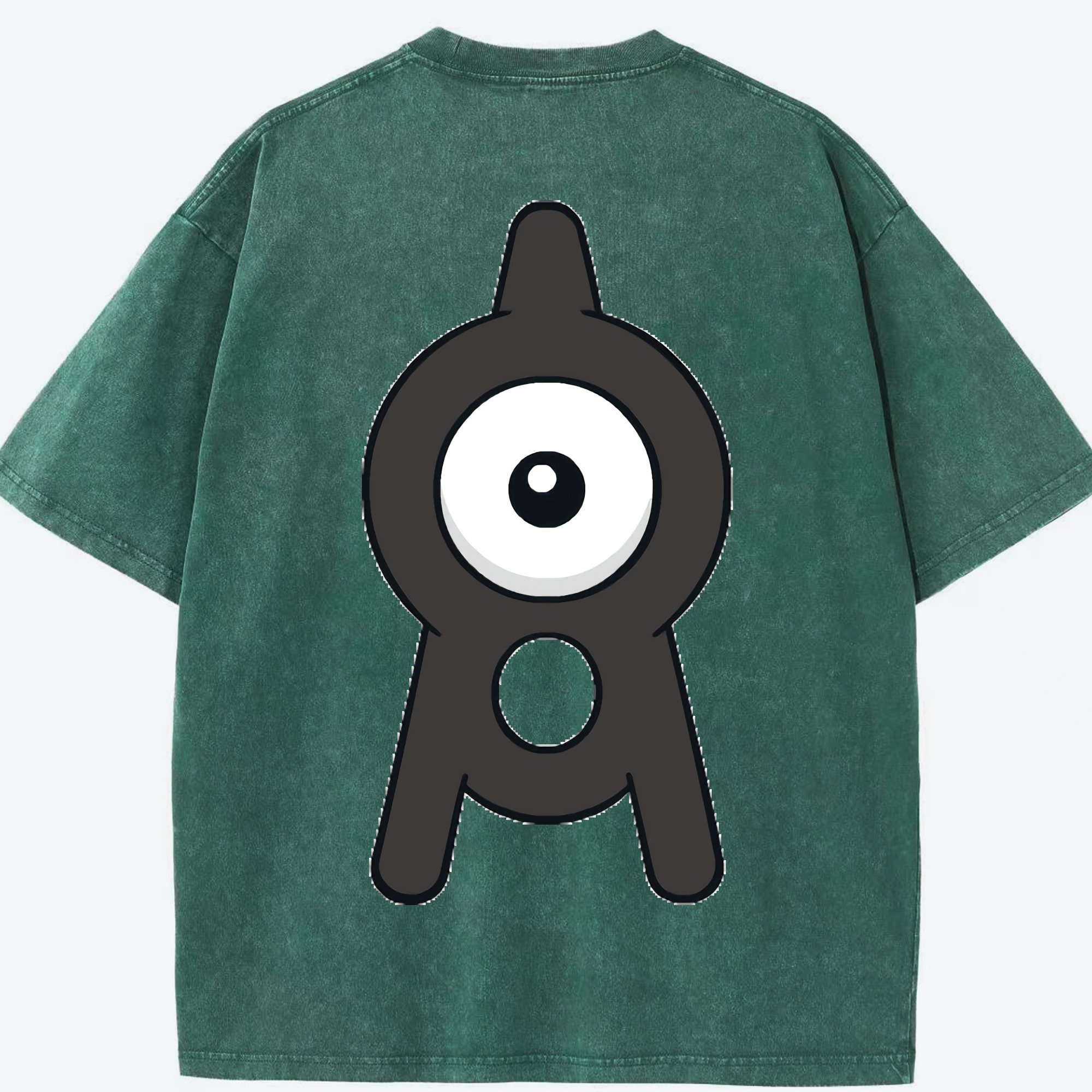 （画像用） ポケットモンスター Pokémon 綿100% ヴィンテージ風 半袖Tシャツ（背面プリント）